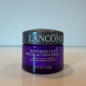 NEW Lancome Renergie Lift Multi-Action Night Cream Travel Size 0.5oz/15g